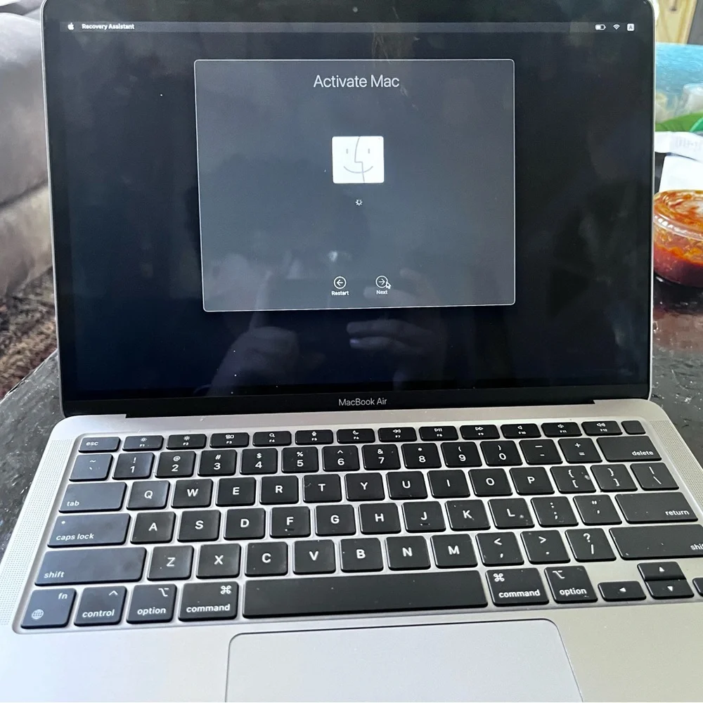 Apple Silver Laptop with Modern Slim Design and Vibrant Display